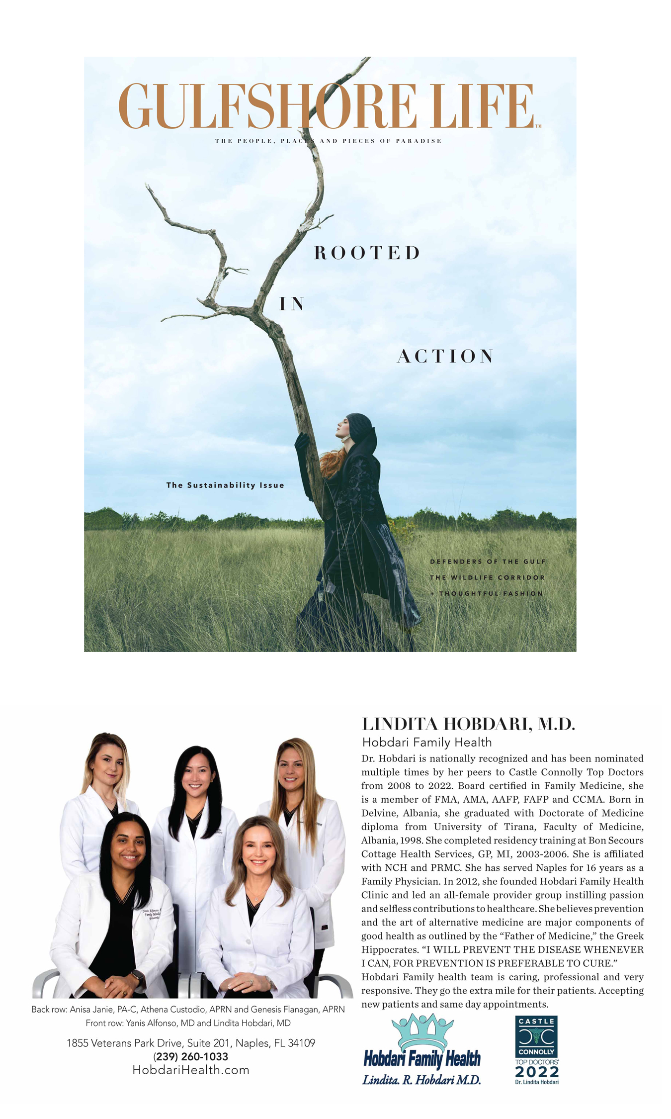 Featured in “Gulfshore Life Magazine” – APRIL 2022